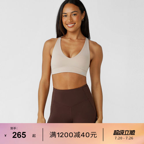 LJ高强减震聚拢运动内衣肩带可调
