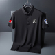 休闲翻领安保物业工作服户外作训服冰丝T恤 保安服短袖 夏季 POLO衫