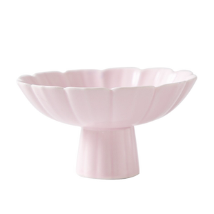 高脚茶点盘中式小号精致零食干坚果糕点水果盘高足点心盘复古茶碟