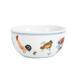 2.8亿大明成化斗彩鸡缸杯景德镇手工仿古玩功夫茶具手绘主人单杯