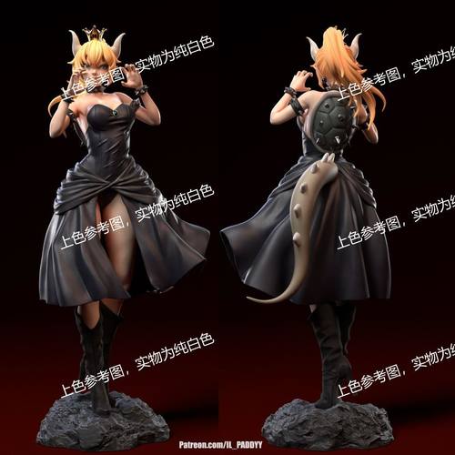 超级马里奥库巴公主3D打印模型