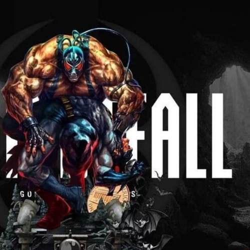 贝恩大战蝙蝠侠3D打印模型