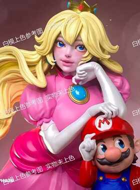 碧姬公主Peach3D打印模型STL图纸模型素材白模{自动发货}