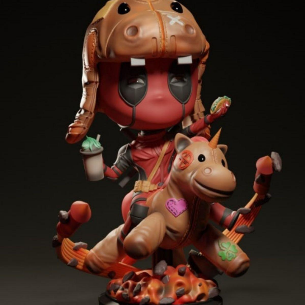 漫威漫卡漫威3D打印模型