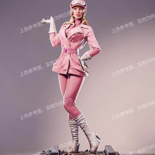 怪车大赛 潘妮3D打印模型STL图纸模型素材白模{自动发货}