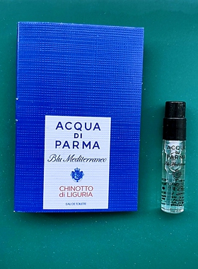 Chinotto di Liguria法国原装正品柑橘汽水利古里亚柑橘香水小样