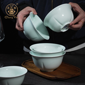 景德镇食品级高温陶瓷6英寸小面碗昌南旗舰店官方正品 家用面条碗