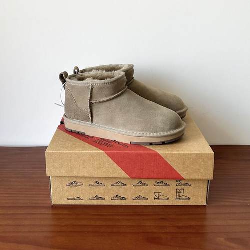 河南桑坡周冬雨同款羊毛雪地靴男