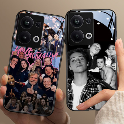 无耻之徒适用oppofindx8手机壳新款男女a5pro美剧reno12玻璃x6中指r17趣味酷93创意x7摆烂一加ace5个性13小众