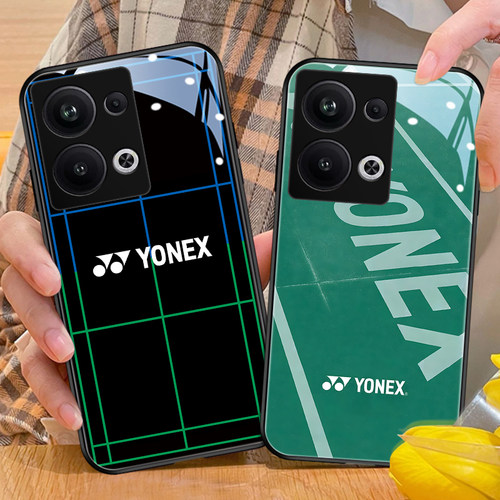 羽毛球oppo尤尼克斯玻璃手机壳