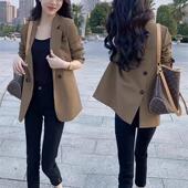 外套女2026春季 正品 高级感显瘦西装 高级感休闲气质加厚西服上衣