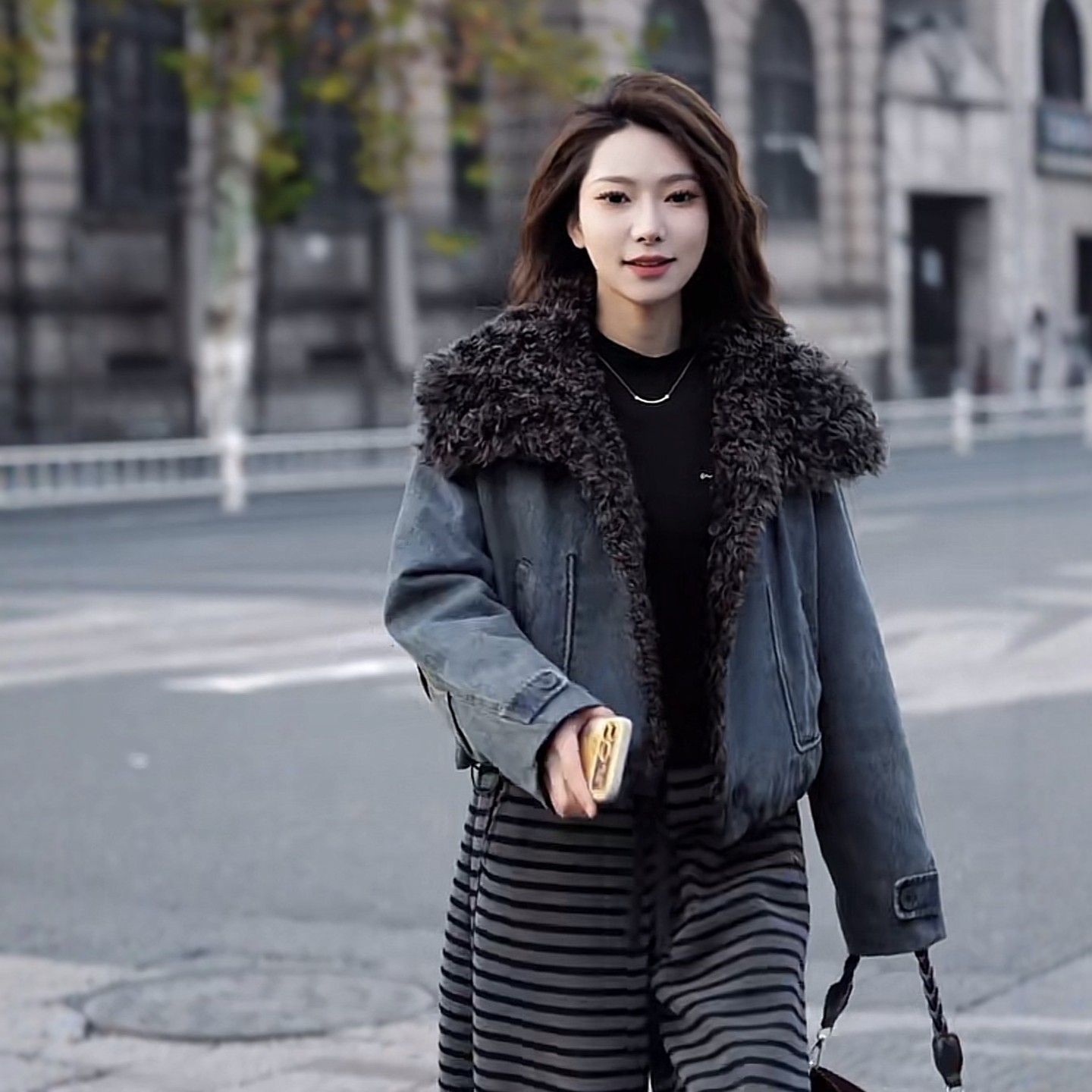 韩系高级感加厚加棉牛仔短外套女装2025冬季爆款时尚洋气保暖上衣,女装/女士精品,短外套,淘宝优惠券,粉丝福利购,淘宝优惠卷