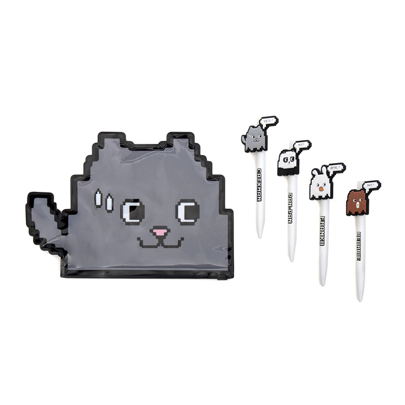 CATXMAN 周柏豪 TEAM PEN SET 圆珠笔套装4只装,文具电教/文化用品/商务用品,圆珠笔,淘宝优惠券,粉丝福利购,淘宝优惠卷