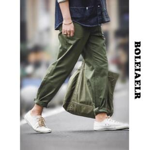 原版复刻军官裤美式复古OG107工装长裤直筒缎纹休闲裤男女纯棉厚