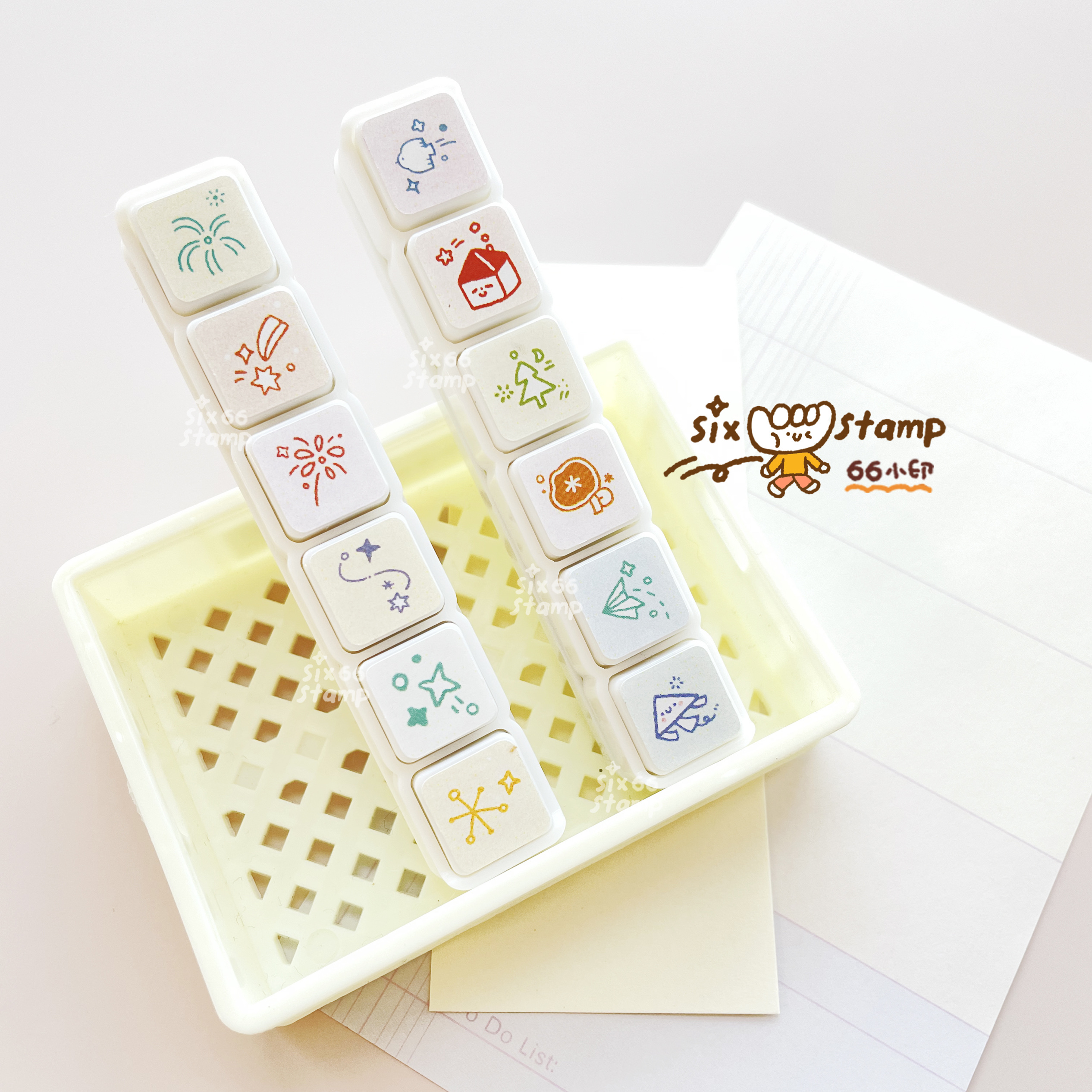 66小印原创可爱光敏印章表情符号打工人日常手帐素材装饰元素