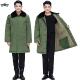 冷库防寒服过膝加绒劳保棉服军棉大衣男长款 加厚酒店保安大衣 冬季