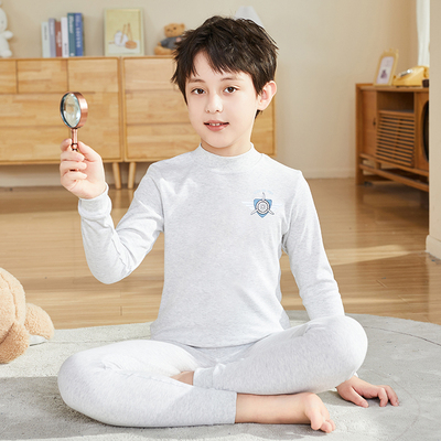 儿童秋衣秋裤套装全棉a类1