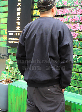 Gman高街 FOG ESSENTIALS 第六季限定字母印花宽松圆领套头男卫衣