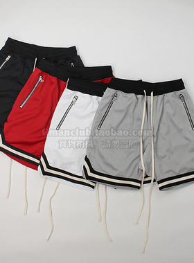 Gman高街 FOG ESSENTIALS 第五季限定版网眼胯裆短裤球裤比伯同款