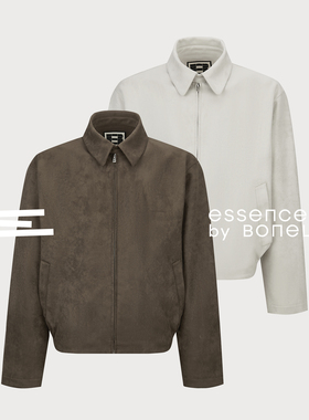 麂皮绒复古夹克cleanfit百搭休闲外套支线Essence by BONELESS