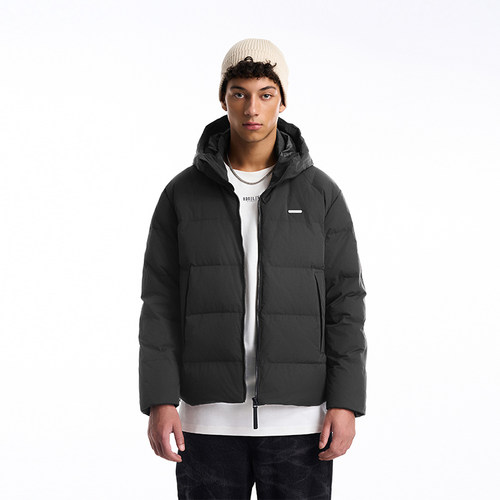 BONELESS连帽基础羽绒服