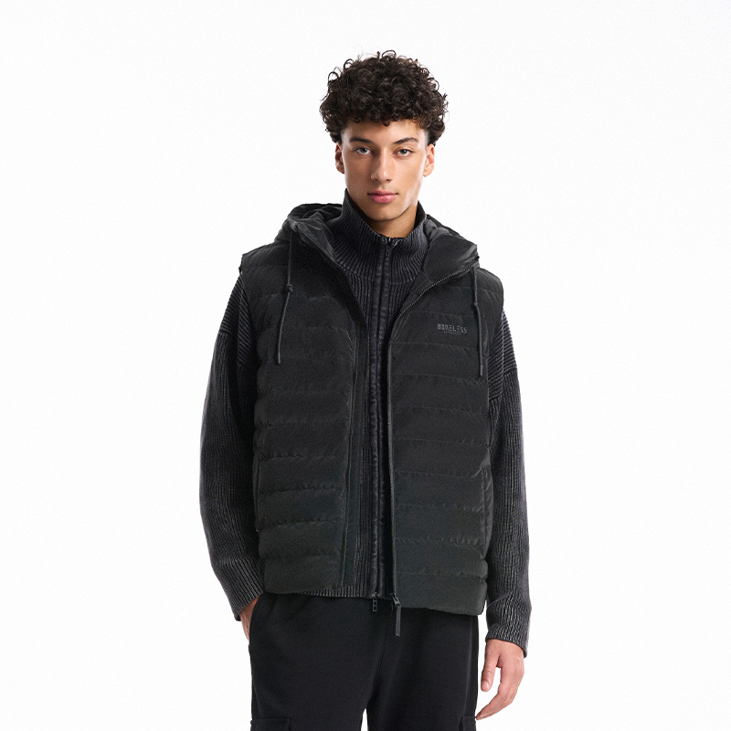 BONELESS雾面手感连帽羽