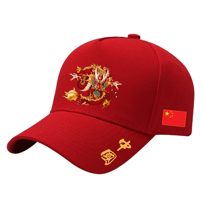 国风龙纹图案中国年遮阳棒