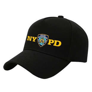 NYPD纽约PL识别战术军迷发烧友户外骑行遮阳棒球帽男休闲鸭舌帽子