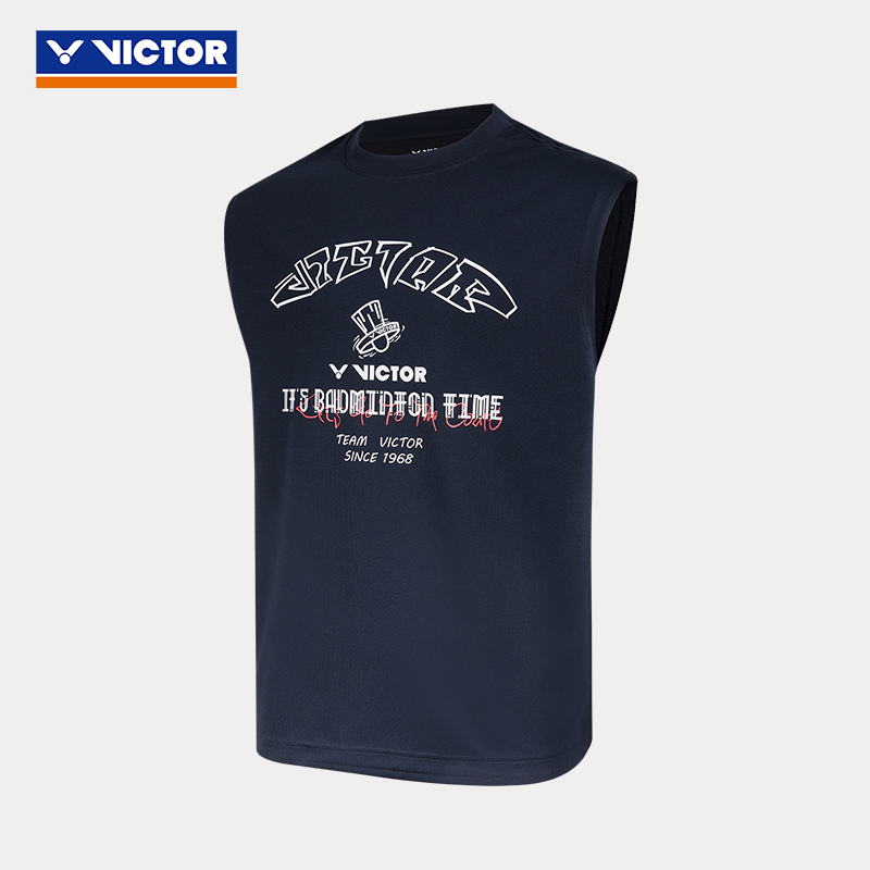 VICTOR/威克多羽毛球服训练系列中性款针织运动短袖T恤 T-50028