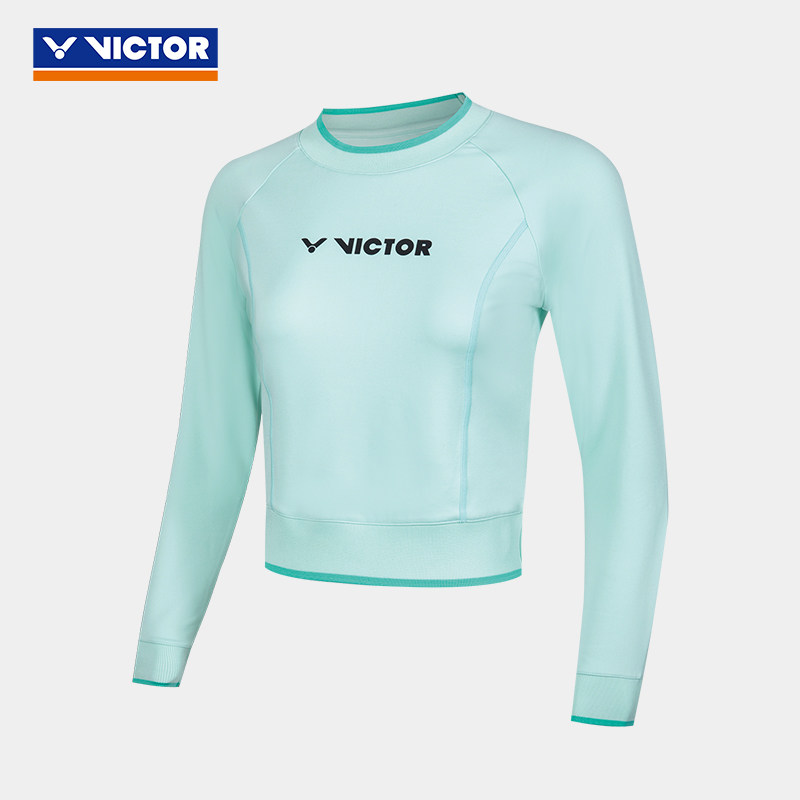 VICTOR/威克多官方女子透气修身羽毛球针织运动长袖T恤 T-56101,运动/瑜伽/健身/球迷用品,羽毛球上装,淘宝优惠券,粉丝福利购,淘宝优惠卷