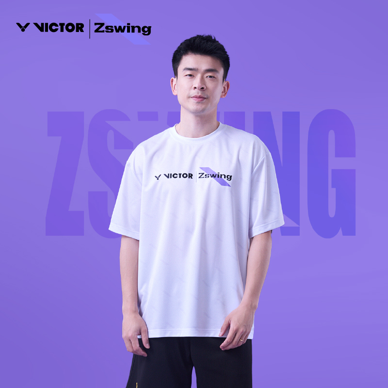 VICTOR/威克多羽球服郑思维专属系列商品 运动短袖 T-502ZSW