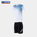 40022 威克多羽毛球服比赛系列针织运动套装 VICTOR