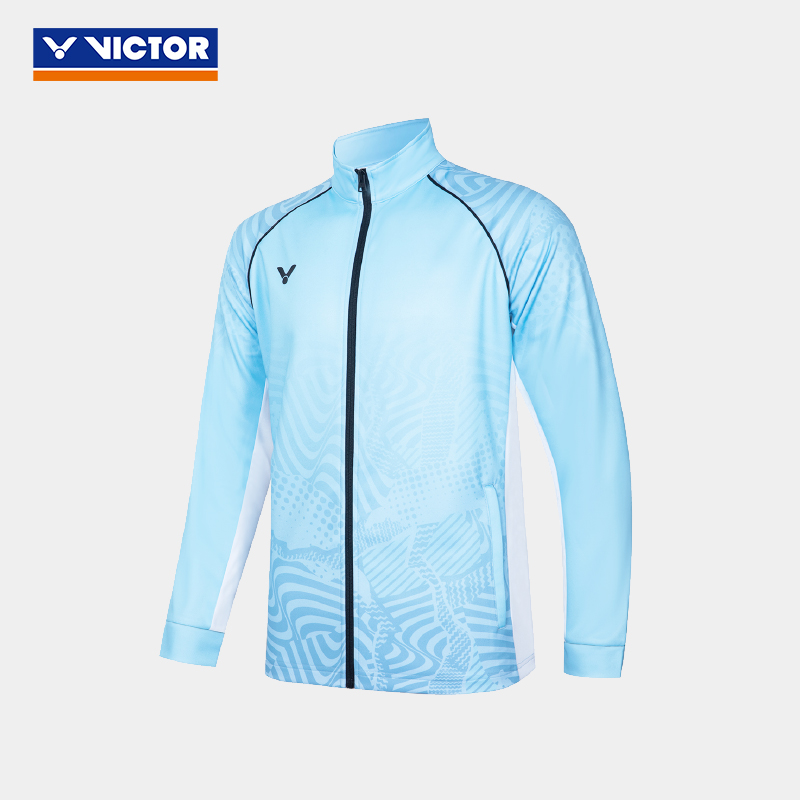 VICTOR/威克多羽毛球服训练系列针织运动外套 J-45603