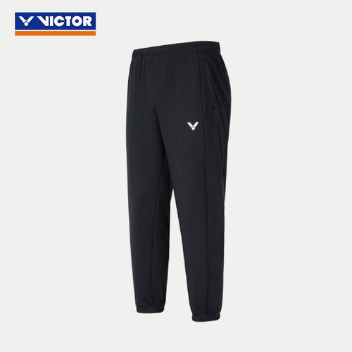 VICTOR/威克多羽毛球服训练系列中性款针织束口运动长裤 P-50801