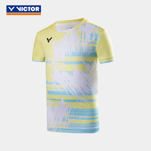 VICTOR/威克多羽毛球服青少系列针织儿童运动T恤 T-42013