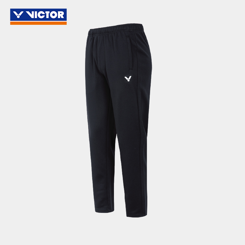 VICTOR/威克多官方秋季基础百搭羽毛球中性款运动长裤 P-55810