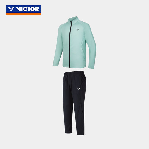 VICTOR/威克多羽毛球服 训练系列针织运动套装 JP-50609