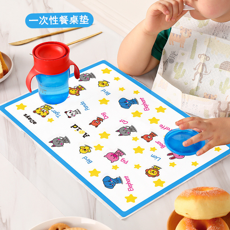 一次性餐桌垫防水防油便携外出