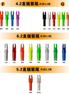 潘神箭尾 直插箭尾 内插箭尾 弓箭配件 PANDARUS