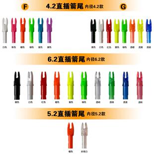 潘神箭尾 直插箭尾 内插箭尾 弓箭配件 PANDARUS