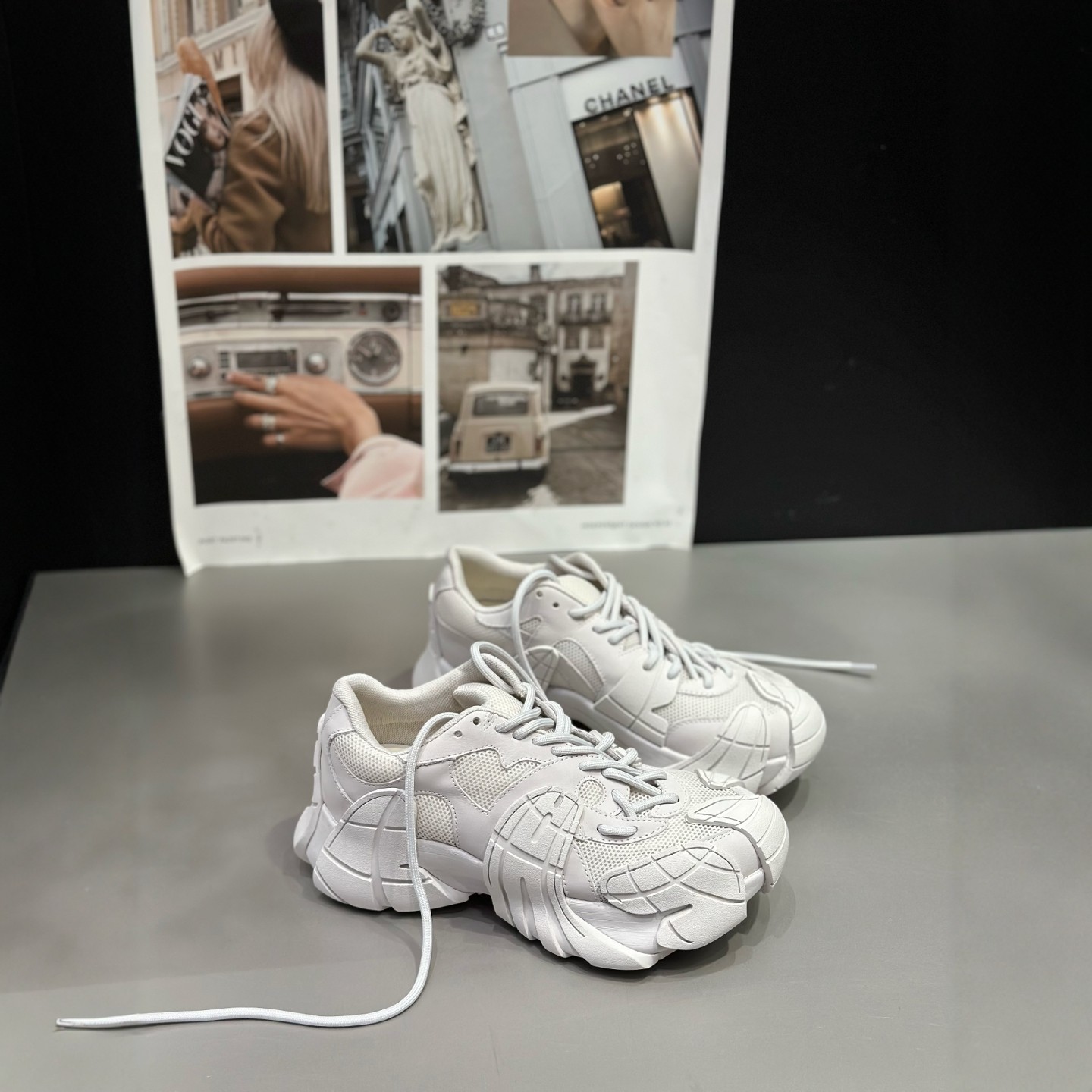 欧洲站IDO女鞋2026新款厚底拼皮八爪鱼老爹鞋女增高时尚休闲鞋潮,女鞋,时尚休闲鞋,淘宝优惠券,粉丝福利购,淘宝优惠卷