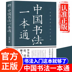 中国书法一本通大全正版书籍中国历代书法篆书楷书入门历代名家王羲之等收藏真迹艺术书法篆刻书法作品集书法集名帖一点通技法字典