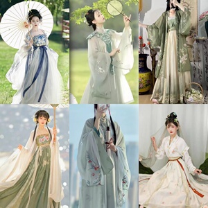 汉服古装出租整套成人2024新款超仙气女国风各种活动租借唐宋明制