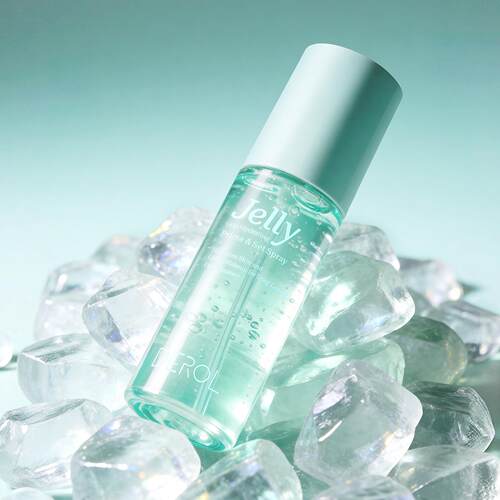 跨境DEROL果冻喷雾 Setting Spray 不暗沉补水控油不易脱妆定妆水