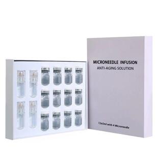 跨境Microneedle serum微针精华液套盒 保湿抗皱紧致微针精华液