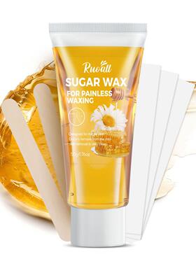跨境出口英文包装amazon temu透明管子蜜蜡50g