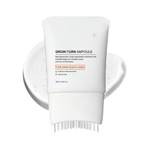跨境头发生长精华自带刷按摩增密毛发Growturn Hair Growth Serum