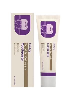 跨境爆款 Toothpaste焕亮牙膏 温和清洁牙齿污垢清新亮牙齿呵护