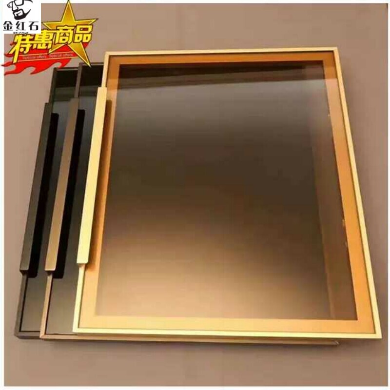 新款轻奢窄边铝合金衣柜衣橱门酒柜门铝框定制柜子框架金属玻璃门|msdalam kategori perabot kediaman, kabinet, almari pakaian - dari Buy2taobao.com untuk memberikan perkhidmatan ejen Taobao profesional membeli