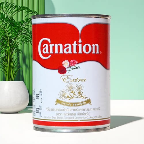 泰国三花淡奶进口咖啡奶茶配料